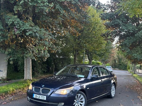 BMW 5-Series Saloon, Diesel, 2009, Blue