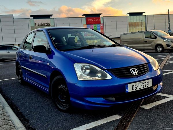 Honda Civic Hatchback, Petrol, 2005, Blue