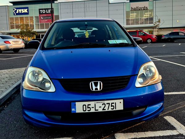 Honda Civic Hatchback, Petrol, 2005, Blue