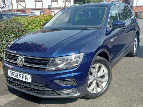 Volkswagen Tiguan SUV, Diesel, 2019, Blue