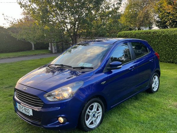 Ford KA Hatchback, Petrol, 2017, Blue
