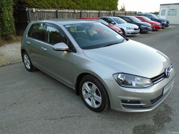 Volkswagen Golf Hatchback, Diesel, 2017, Silver