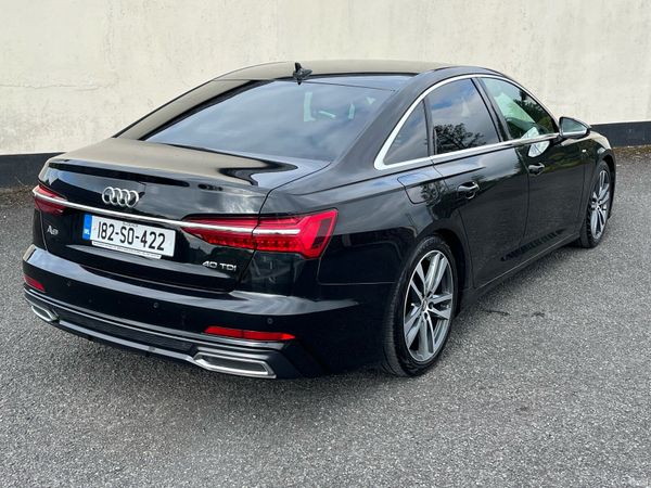 Audi A6 Saloon, Diesel, 2018, Black