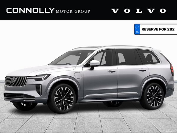 Volvo XC90 SUV, Petrol Plug-in Hybrid, 2026, Silver