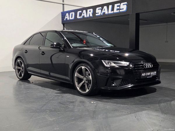 Audi A4 Saloon, Diesel, 2019, Black