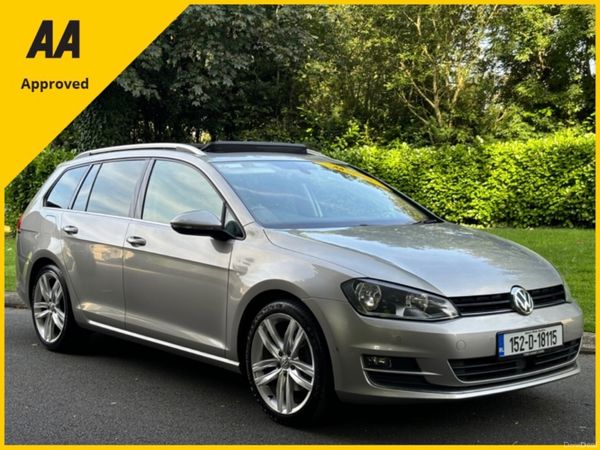 Volkswagen Golf Estate, Petrol, 2015, Silver