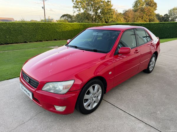 Lexus IS Saloon, Petrol, 2003, Red
