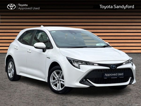 Toyota Corolla Hatchback, Petrol Hybrid, 2022, White