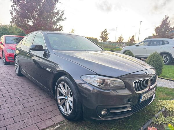 BMW 5-Series Saloon, Diesel, 2014, Brown