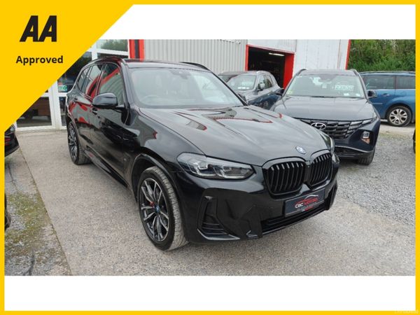 BMW X3 SUV, Petrol Plug-in Hybrid, 2023, Black