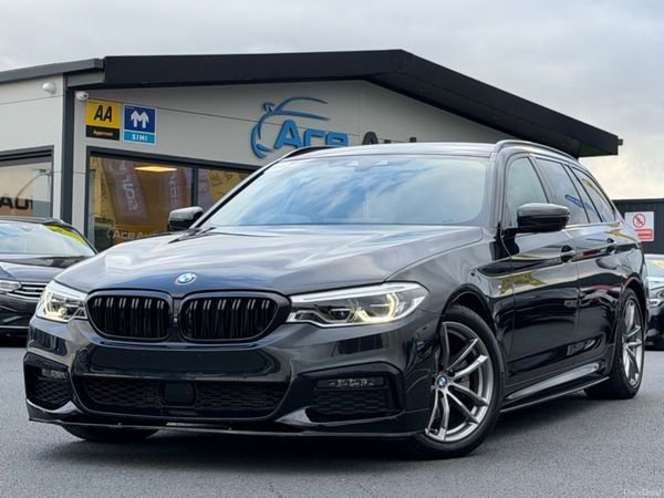 BMW 5-Series Estate, Diesel, 2020, Black