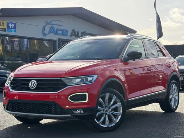 Volkswagen T-Roc SUV, Diesel, 2021, Red