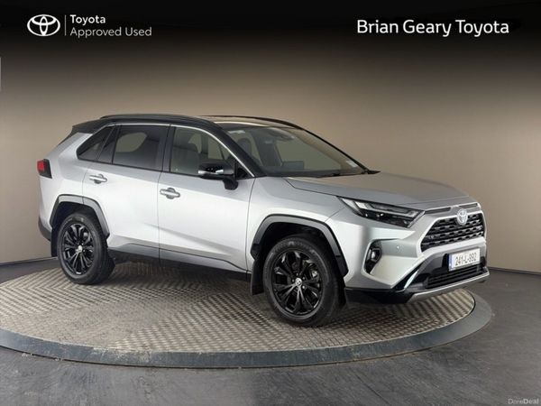 Toyota RAV4 SUV, Petrol Hybrid, 2024, Silver