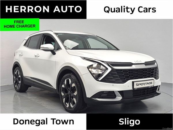 Kia Sportage SUV, Petrol Plug-in Hybrid, 2023, White