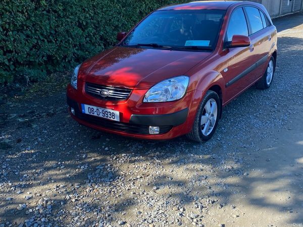 Kia Rio Hatchback, Petrol, 2008, Red