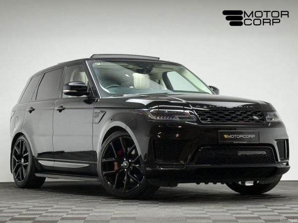 Land Rover Range Rover Sport SUV, Petrol Plug-in Hybrid, 2019, Black