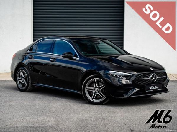 Mercedes-Benz A-Class Saloon, Petrol Plug-in Hybrid, 2023, Black