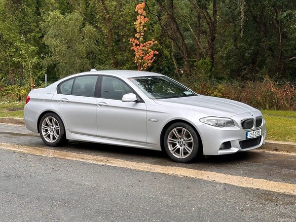 BMW 5-Series Saloon, Diesel, 2012, Silver