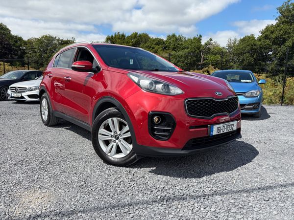 Kia Sportage SUV, Diesel, 2016, Red