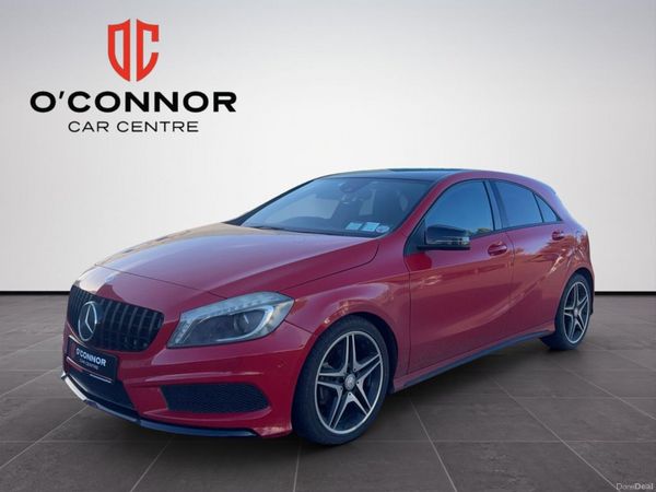 Mercedes-Benz A-Class Hatchback, Petrol, 2014, Red