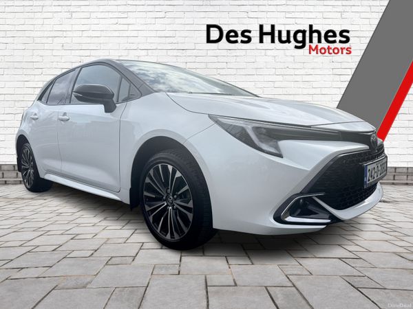 Toyota Corolla Hatchback, Petrol Hybrid, 2024, White