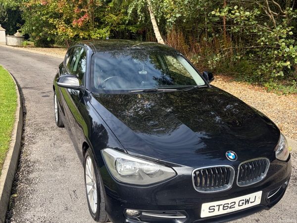 BMW 1-Series Hatchback, Diesel, 2012, Black
