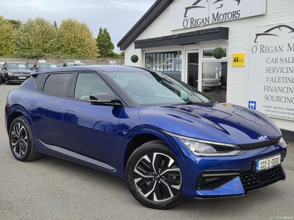 Kia EV6 Hatchback, Electric, 2022, Blue