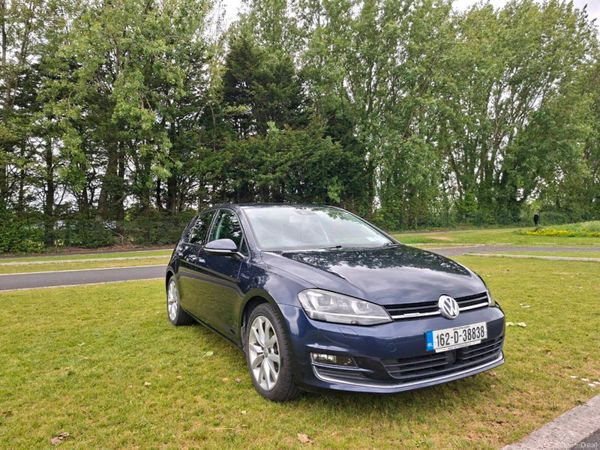 Volkswagen Golf Hatchback, Petrol, 2016, Navy