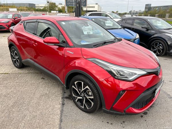 Toyota C-HR Hatchback, Petrol Hybrid, 2020, Red