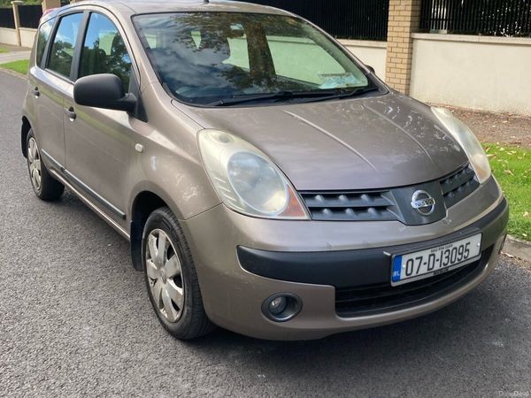 Nissan Note MPV, Petrol, 2007, Brown
