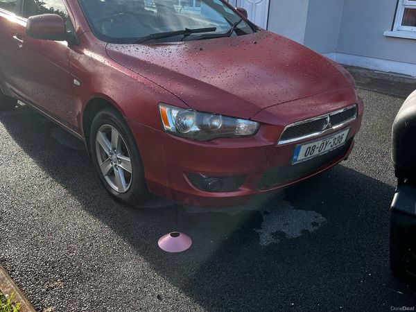 Mitsubishi Lancer Saloon, Petrol, 2008, Red