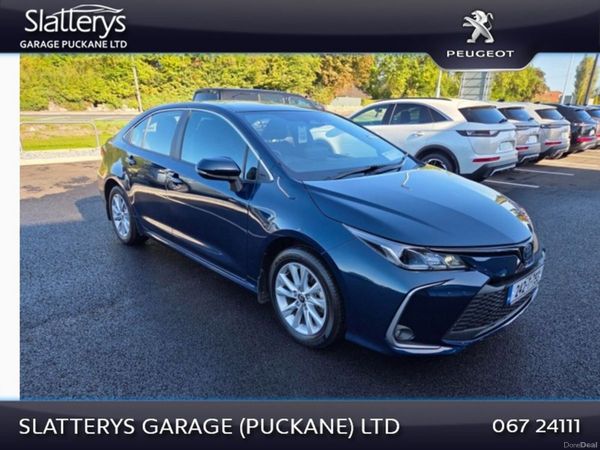 Toyota Corolla Saloon, Petrol Hybrid, 2024, Blue