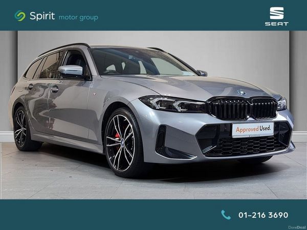 BMW 3-Series Estate, Petrol Hybrid, 2024, Grey