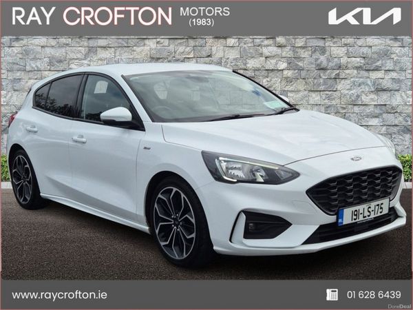 Ford Focus Hatchback, Diesel, 2019, White