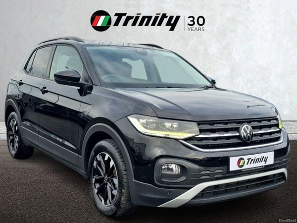 Volkswagen T-Cross SUV, Petrol, 2021, Black