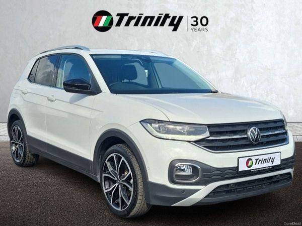 Volkswagen T-Cross SUV, Petrol, 2021, White