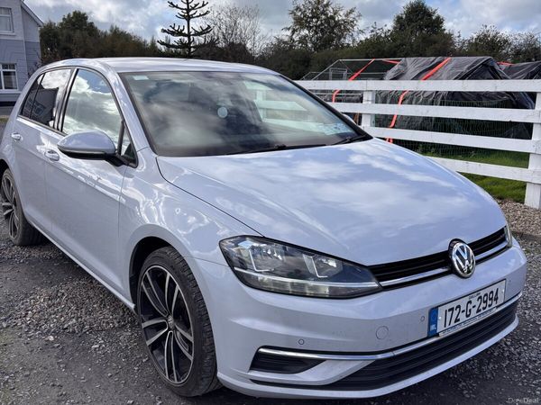 Volkswagen Golf Hatchback, Diesel, 2017, White