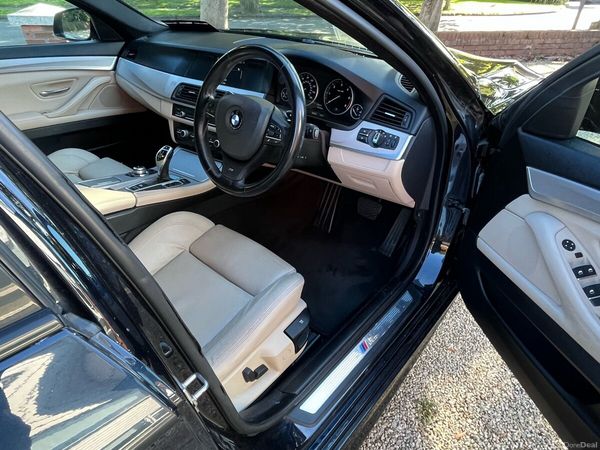 BMW 5-Series Saloon, Diesel, 2012, Black