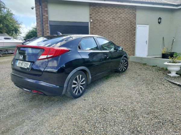 Honda Civic Hatchback, Diesel, 2014, Black