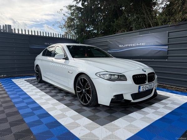 BMW 5-Series Saloon, Diesel, 2012, White