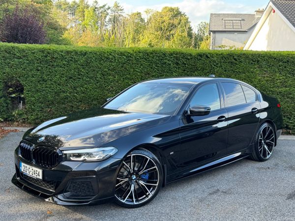 BMW 5-Series Saloon, Diesel, 2021, Black