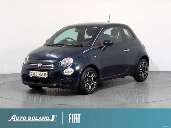 Fiat 500 Hatchback, Petrol, 2023, Blue