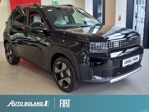 Fiat Panda SUV, Electric, 2027, Black