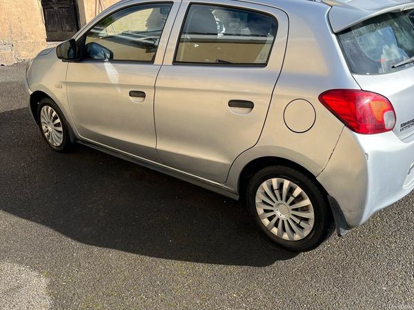 Mitsubishi Space Star Hatchback, Petrol, 2013, Silver