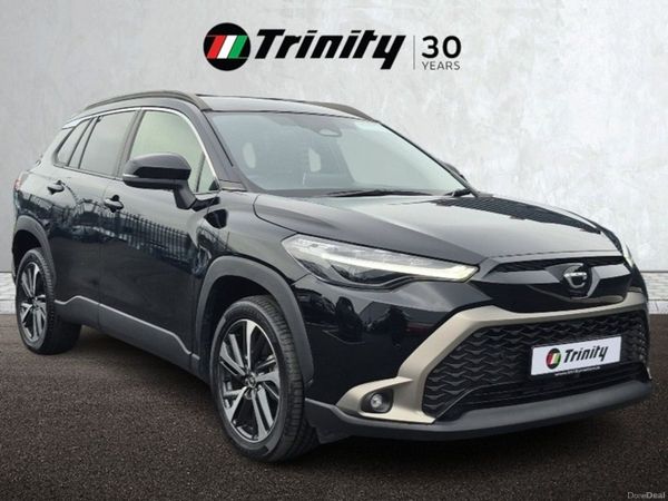 Toyota Corolla Cross SUV, Petrol Hybrid, 2024, Black