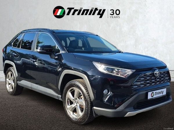 Toyota RAV4 SUV, Petrol Hybrid, 2020, Black