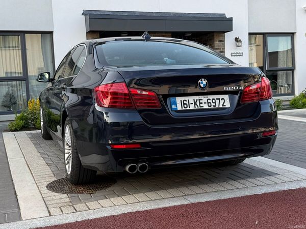 BMW 5-Series Saloon, Diesel, 2016, Blue
