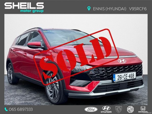 Hyundai Bayon Estate, Petrol, 2026, Red