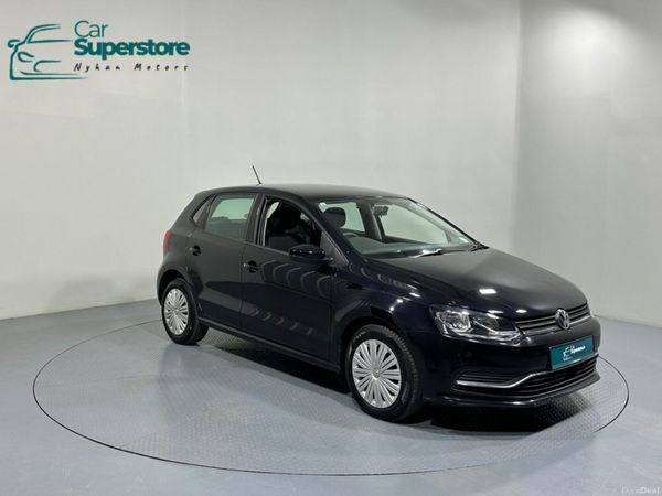 Volkswagen Polo Hatchback, Petrol, 2017, Black