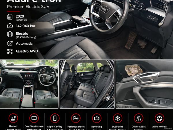 Audi e-tron Estate, Electric, 2020, Black